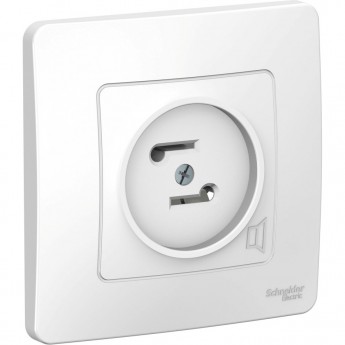 Розетка SCHNEIDER ELECTRIC BLANCA С/У FM радио, белый