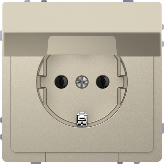 Розетка SCHNEIDER ELECTRIC MERTEN D-LIFE 16А, с заземлением и крышкой IP20, сахара MTN2310-6033 Розетка SCHNEIDER ELECTRIC MERTEN D-LIFE 16А, с заземлением и крышкой IP20, сахара MTN2310-6033