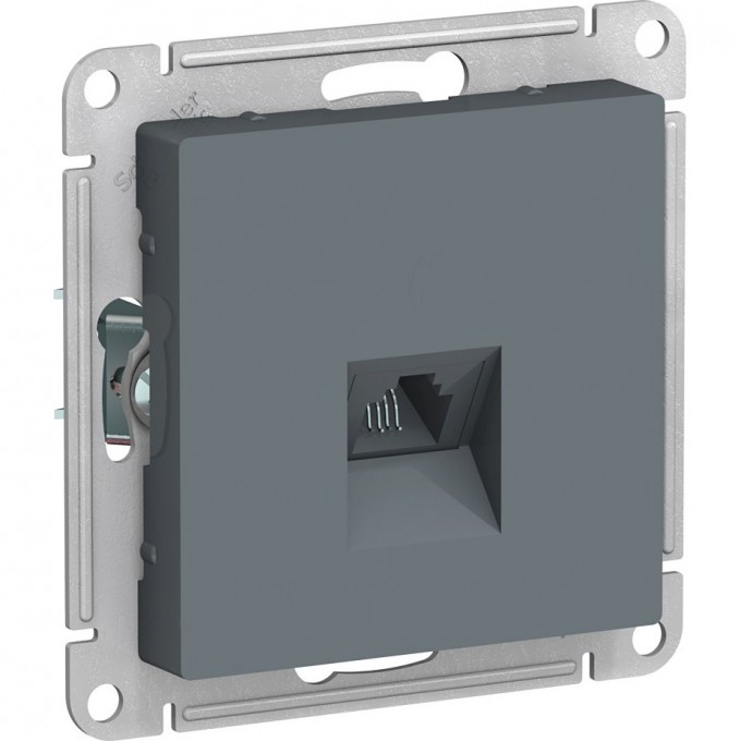 Розетка телефонная SCHNEIDER ELECTRIC ATLASDESIGN RJ11, механизм, ГРИФЕЛЬ ATN000781 Розетка телефонная SCHNEIDER ELECTRIC ATLASDESIGN RJ11, механизм, ГРИФЕЛЬ ATN000781