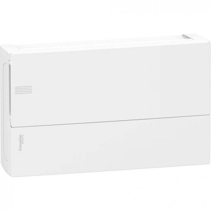 Щит навесной SCHNEIDER ELECTRIC MINI PRAGMA с белой дверцей 1РЯД/18МОД,IP40,IK07,63А,2 клеммы,Италия MIP12118 Щит навесной SCHNEIDER ELECTRIC MINI PRAGMA с белой дверцей 1РЯД/18МОД,IP40,IK07,63А,2 клеммы,Италия MIP12118