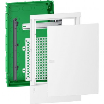 Щит встраиваемый мультимедийный SCHNEIDER ELECTRIC MINI PRAGMA с белой дверцей 3РЯДАх12МОД.,IP40,IK07,Италия