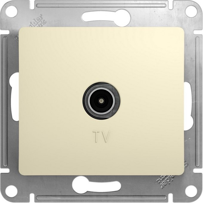 TV розетка SCHNEIDER ELECTRIC GLOSSA оконечная 1DB, механизм, БЕЖЕВЫЙ GSL000291 TV розетка SCHNEIDER ELECTRIC GLOSSA оконечная 1DB, механизм, БЕЖЕВЫЙ GSL000291