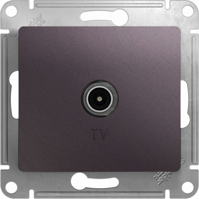 TV розетка SCHNEIDER ELECTRIC GLOSSA оконечная 1DB, механизм, СИРЕНЕВЫЙ ТУМАН GSL001491 TV розетка SCHNEIDER ELECTRIC GLOSSA оконечная 1DB, механизм, СИРЕНЕВЫЙ ТУМАН GSL001491