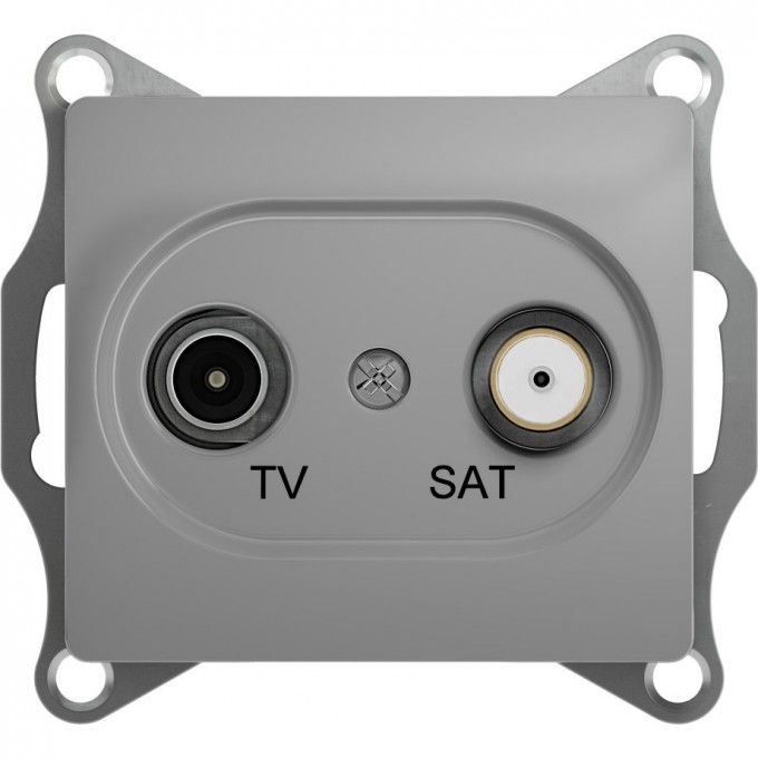 TV+SAT розетка SCHNEIDER ELECTRIC GLOSSA оконечная 1DB, механизм, АЛЮМИНИЙ GSL000397 TV+SAT розетка SCHNEIDER ELECTRIC GLOSSA оконечная 1DB, механизм, АЛЮМИНИЙ GSL000397