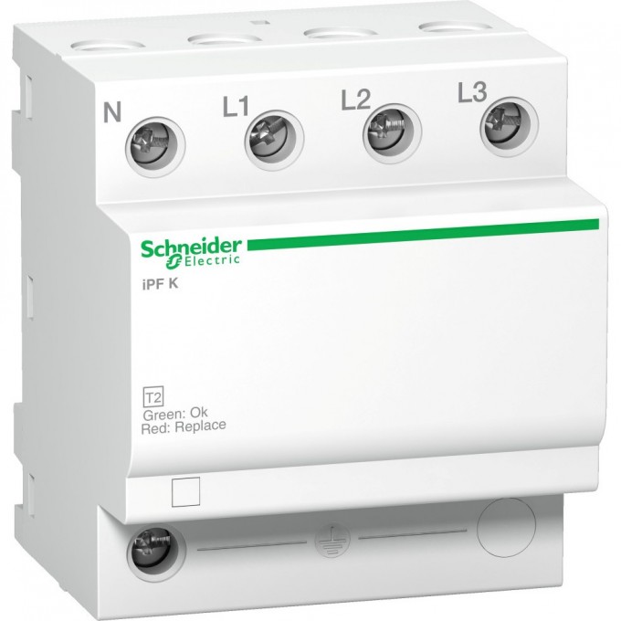 УЗИП SCHNEIDER ELECTRIC ACTI 9 тип 2 iPF K 20 20kA 340В 3П+N A9L15693 УЗИП SCHNEIDER ELECTRIC ACTI 9 тип 2 iPF K 20 20kA 340В 3П+N A9L15693