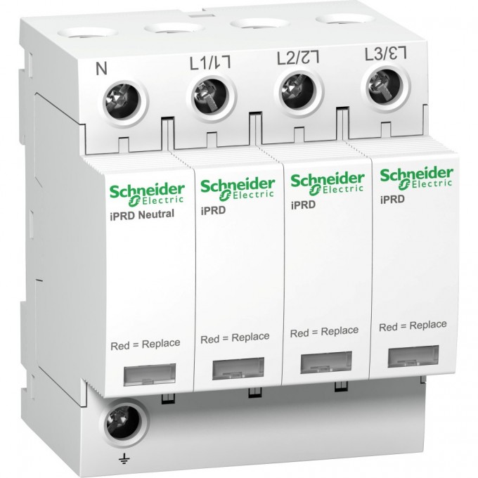 УЗИП SCHNEIDER ELECTRIC ACTI 9 тип 2iPRD 40r 40kA 350В 3П+N СИГНАЛ A9L40601 УЗИП SCHNEIDER ELECTRIC ACTI 9 тип 2iPRD 40r 40kA 350В 3П+N СИГНАЛ A9L40601