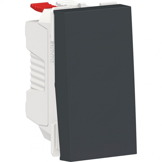 Выключатель 1-клавишный SCHNEIDER ELECTRIC UNICA MODULAR, сх. 1, 10 AX, 250 В, 1 модуль, антрацит NU310154 Выключатель 1-клавишный SCHNEIDER ELECTRIC UNICA MODULAR, сх. 1, 10 AX, 250 В, 1 модуль, антрацит NU310154