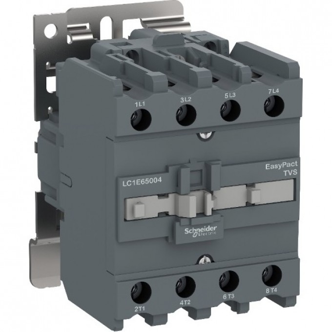 Контактор SCHNEIDER ELECTRIC EASYPACT TVS 4P(2НО+2НЗ) 80A AC1 220В 50/60ГЦ LC1E65008M7 Контактор SCHNEIDER ELECTRIC EASYPACT TVS 4P(2НО+2НЗ) 80A AC1 220В 50/60ГЦ LC1E65008M7