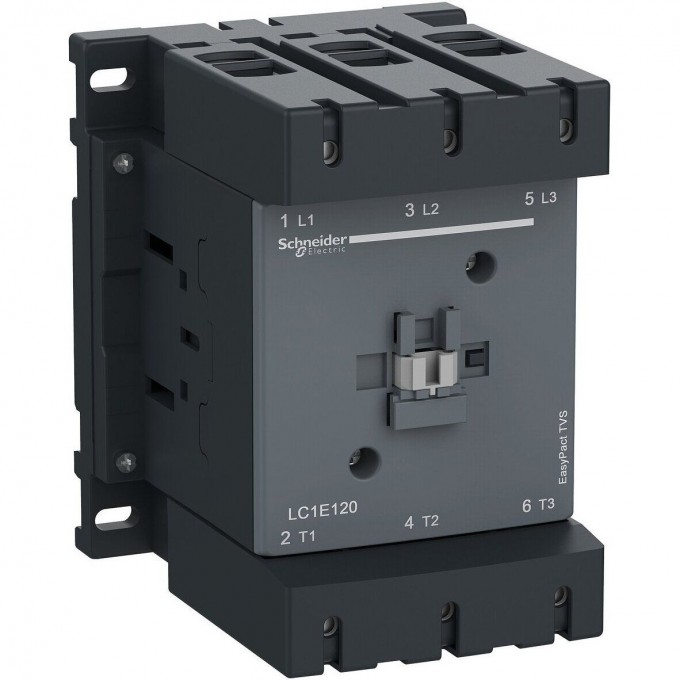 Контактор SCHNEIDER ELECTRIC EASYPACT TVS,3Р,160A,НО+НЗ,380В,AC3.220VAC50ГЦ LC1E160M5 Контактор SCHNEIDER ELECTRIC EASYPACT TVS,3Р,160A,НО+НЗ,380В,AC3.220VAC50ГЦ LC1E160M5