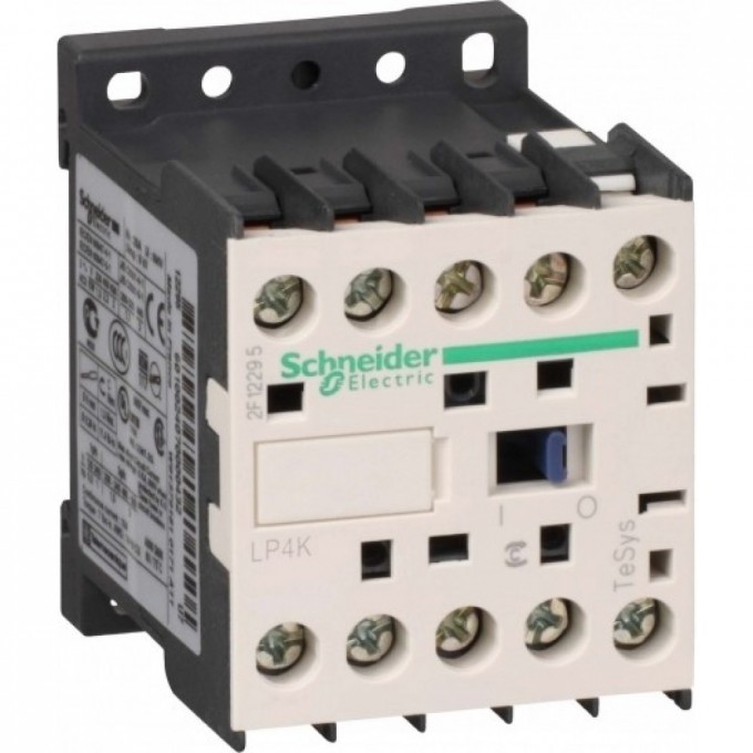 Контактор SCHNEIDER ELECTRIC TESYS 3P,9A,НЗ,24V DC, винтовой зажим LP4K0901BW3 Контактор SCHNEIDER ELECTRIC TESYS 3P,9A,НЗ,24V DC, винтовой зажим LP4K0901BW3