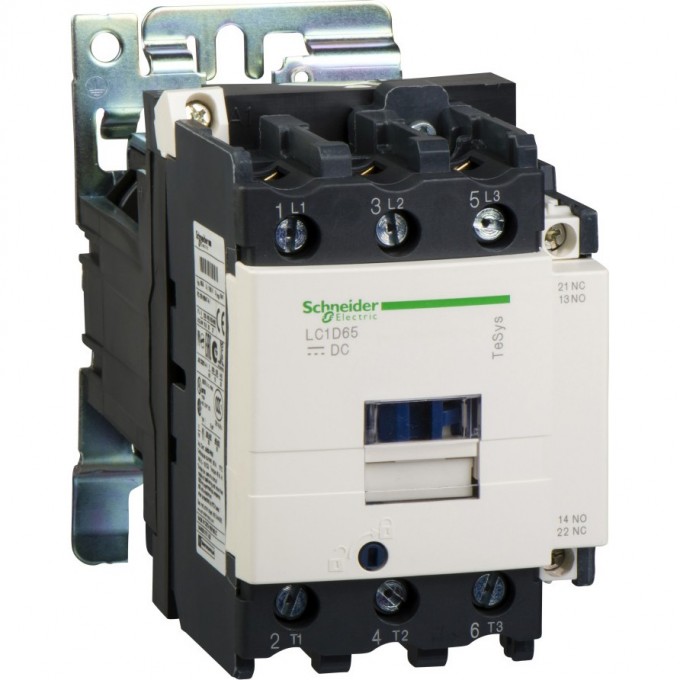 Контактор SCHNEIDER ELECTRIC TESYS D 3Р,80 A,НО+НЗ,24V DС,ОГРАН. ПЕРЕНАПРЯЖЕНИЙ, зажим под винт LC1D80BD Контактор SCHNEIDER ELECTRIC TESYS D 3Р,80 A,НО+НЗ,24V DС,ОГРАН. ПЕРЕНАПРЯЖЕНИЙ, зажим под винт LC1D80BD