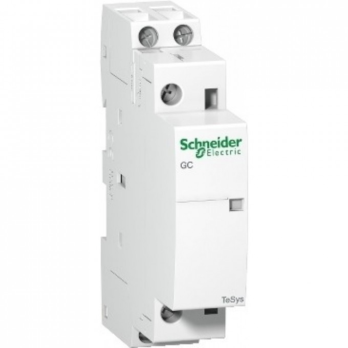 Модульный контактор SCHNEIDER ELECTRIC TESYS, 2 полюса (НО+НЗ), 16А, цепь управления 220В 50ГЦ GC1611M5 Модульный контактор SCHNEIDER ELECTRIC TESYS, 2 полюса (НО+НЗ), 16А, цепь управления 220В 50ГЦ GC1611M5