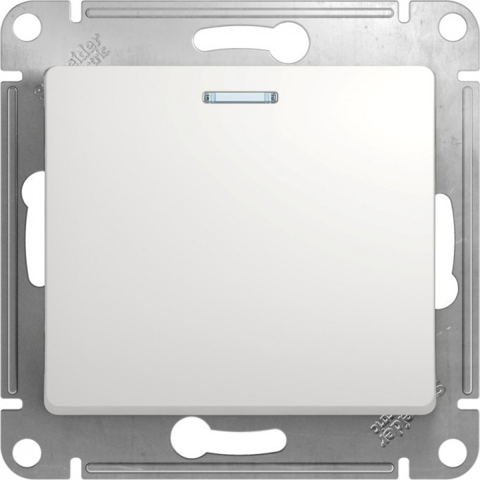 1-клавишный выключатель SCHNEIDER ELECTRIC GLOSSA с подсветкой, сх.1а, 10АХ, механизм, БЕЛЫЙ GSL000113 1-клавишный выключатель SCHNEIDER ELECTRIC GLOSSA с подсветкой, сх.1а, 10АХ, механизм, БЕЛЫЙ GSL000113