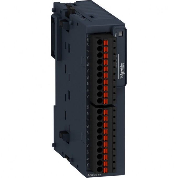 Аналоговый модуль расширения SCHNEIDER ELECTRIC MODICON ТМ3- 4 аналоговых входа, пружинные клеммы TM3AI4G Аналоговый модуль расширения SCHNEIDER ELECTRIC MODICON ТМ3- 4 аналоговых входа, пружинные клеммы TM3AI4G