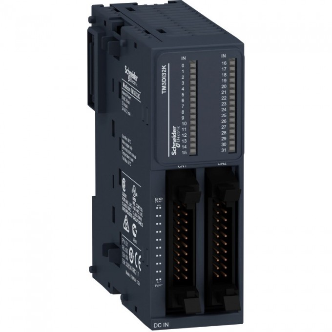 Дискретный модуль расширения SCHNEIDER ELECTRIC MODICON ТМ3 32 входа НЕ10 TM3DI32K Дискретный модуль расширения SCHNEIDER ELECTRIC MODICON ТМ3 32 входа НЕ10 TM3DI32K