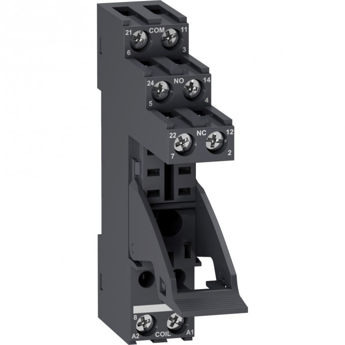 Колодка для реле SCHNEIDER ELECTRIC HARMONY, раздельные контакты, 2 С/О RGZE1S48M Колодка для реле SCHNEIDER ELECTRIC HARMONY, раздельные контакты, 2 С/О RGZE1S48M