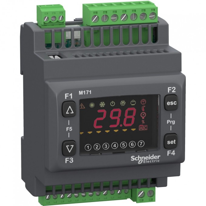 Контроллер SCHNEIDER ELECTRIC MODICON Оптим ПЛК М171, дисплей, 14 I/Os, Vac TM171OD14R Контроллер SCHNEIDER ELECTRIC MODICON Оптим ПЛК М171, дисплей, 14 I/Os, Vac TM171OD14R
