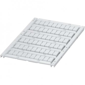 Маркировочная карта SCHNEIDER ELECTRIC LINERGY с 6 лентами, 5мм, ненапечатанная, 60 символов, белый