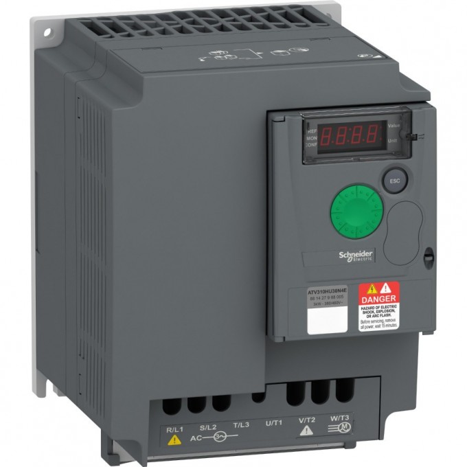 Преобразователь частоты SCHNEIDER ELECTRIC ALTIVAR 310 3кВт 380В 3ф ATV310HU30N4E Преобразователь частоты SCHNEIDER ELECTRIC ALTIVAR 310 3кВт 380В 3ф ATV310HU30N4E