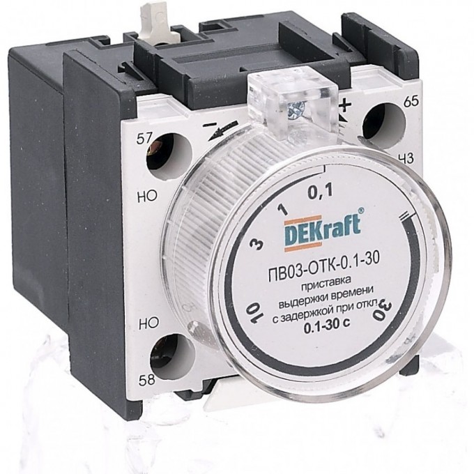 Приставка выдержки времени SCHNEIDER ELECTRIC DEKRAFT с задержкой при отключении ПВ-03 24115DEK Приставка выдержки времени SCHNEIDER ELECTRIC DEKRAFT с задержкой при отключении ПВ-03 24115DEK