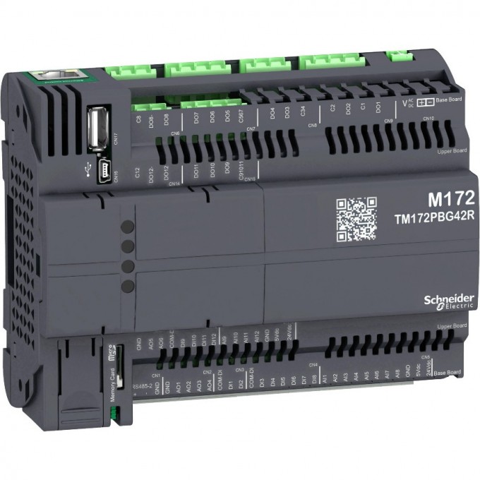 Программируемый контроллер SCHNEIDER ELECTRIC MODICON М172,без дисплея, 42 I/O, Eth, 2 MB TM172PBG42R Программируемый контроллер SCHNEIDER ELECTRIC MODICON М172,без дисплея, 42 I/O, Eth, 2 MB TM172PBG42R