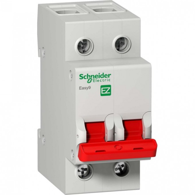 Выключатель нагрузки SCHNEIDER ELECTRIC EASY9 (модульный рубильник) 2П 63А 400В =S= EZ9S16263 Выключатель нагрузки SCHNEIDER ELECTRIC EASY9 (модульный рубильник) 2П 63А 400В =S= EZ9S16263