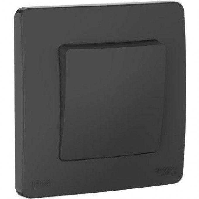Переключатель 1-клавиша SCHNEIDER ELECTRIC СП BLANCA SE 10А IP44 (сх.6) 250В антрацит BLNVS410606 Переключатель 1-клавиша SCHNEIDER ELECTRIC СП BLANCA SE 10А IP44 (сх.6) 250В антрацит BLNVS410606
