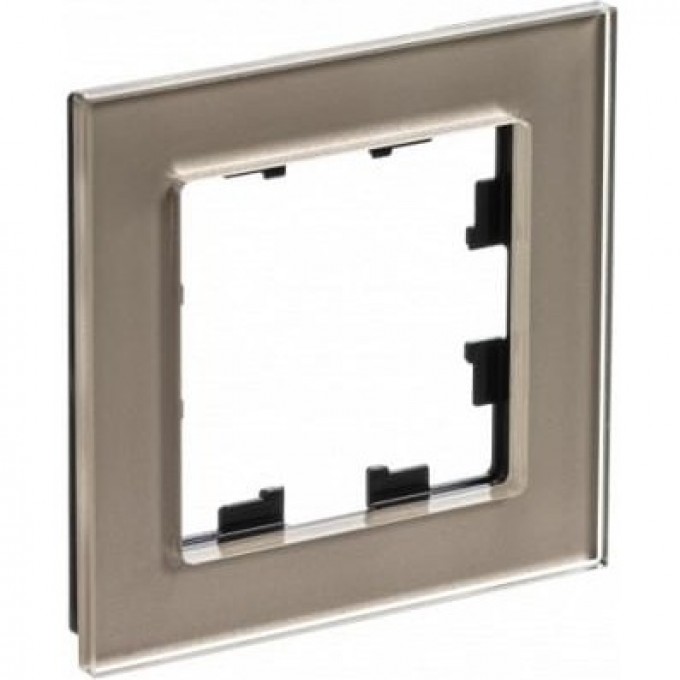 Рамка 1-постовая SCHNEIDER ELECTRIC ATLASDESIGN NATURE, органическое стекло шампань ATN320501 Рамка 1-постовая SCHNEIDER ELECTRIC ATLASDESIGN NATURE, органическое стекло шампань ATN320501