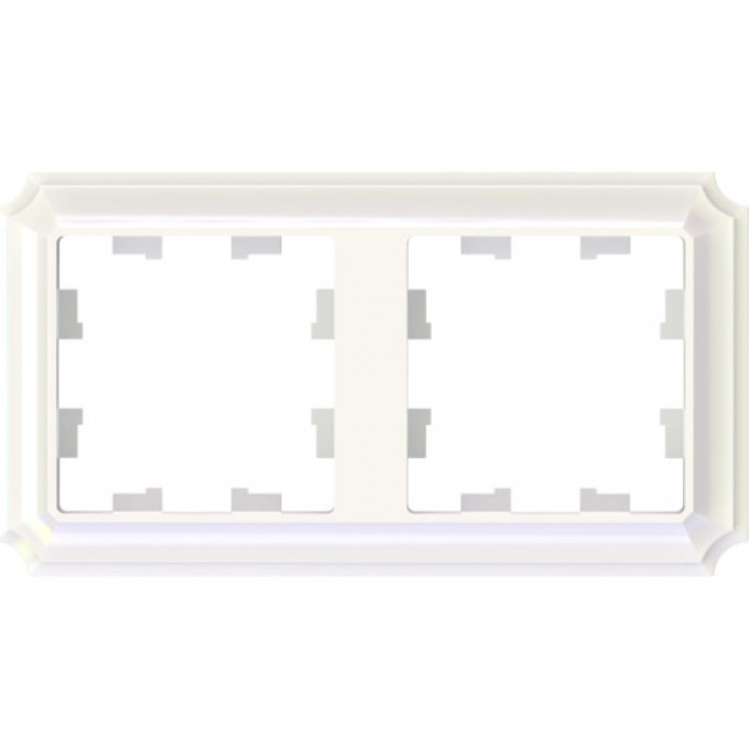Рамка 2-постовая SCHNEIDER ELECTRIC ATLASDESIGN Antique универсальная, жемчужный ATN100402 Рамка 2-постовая SCHNEIDER ELECTRIC ATLASDESIGN Antique универсальная, жемчужный ATN100402