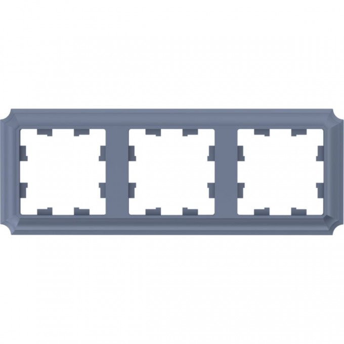 Рамка 3-постовая SCHNEIDER ELECTRIC ATLASDESIGN Antique универсальная, грифель ATN100703 Рамка 3-постовая SCHNEIDER ELECTRIC ATLASDESIGN Antique универсальная, грифель ATN100703