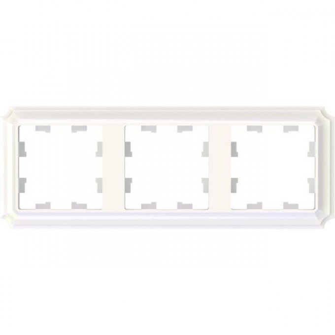 Рамка 3-постовая SCHNEIDER ELECTRIC ATLASDESIGN Antique универсальная, жемчужный ATN100403 Рамка 3-постовая SCHNEIDER ELECTRIC ATLASDESIGN Antique универсальная, жемчужный ATN100403