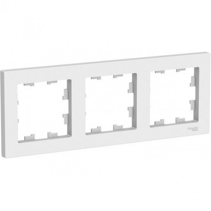 Рамка 3-постовая SCHNEIDER ELECTRIC ATLASDESIGN лотос ATN001303 Рамка 3-постовая SCHNEIDER ELECTRIC ATLASDESIGN лотос ATN001303