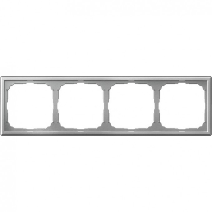 Рамка 4-постовая SCHNEIDER ELECTRIC ARTGALLERY SE алюминий GAL000304 Рамка 4-постовая SCHNEIDER ELECTRIC ARTGALLERY SE алюминий GAL000304