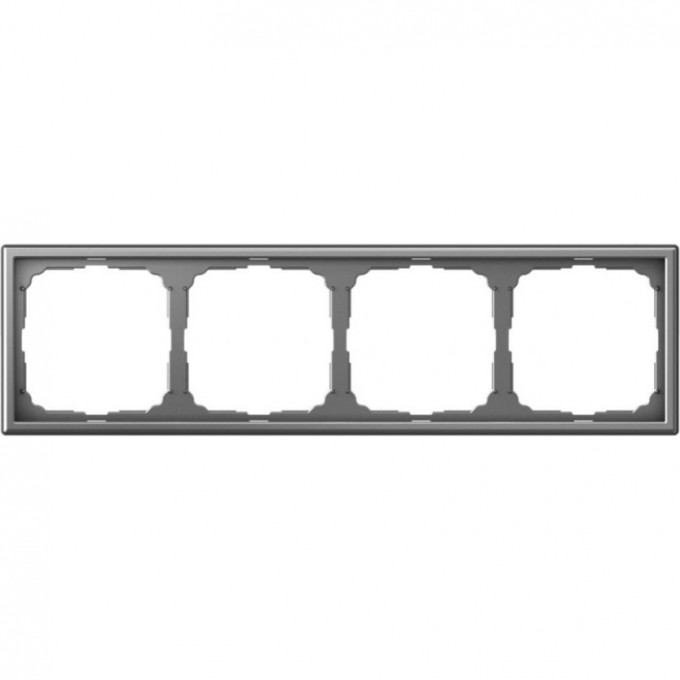 Рамка 4-постовая SCHNEIDER ELECTRIC ARTGALLERY SE сталь GAL000904 Рамка 4-постовая SCHNEIDER ELECTRIC ARTGALLERY SE сталь GAL000904