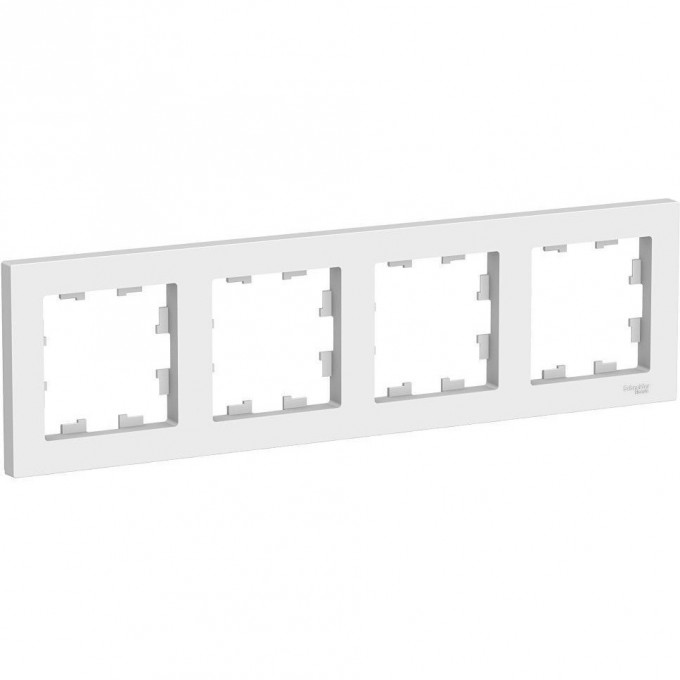 Рамка 4-постовая SCHNEIDER ELECTRIC ATLASDESIGN, лотос ATN001304 Рамка 4-постовая SCHNEIDER ELECTRIC ATLASDESIGN, лотос ATN001304