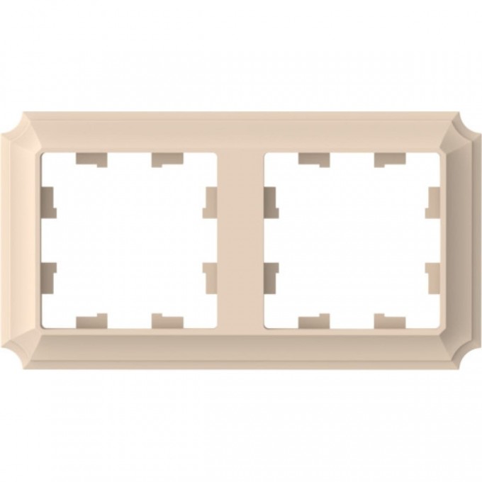 Рамка SCHNEIDER ELECTRIC ATLASDESIGN ANTIQUE SE 2-пост бежевый ATN101202 Рамка SCHNEIDER ELECTRIC ATLASDESIGN ANTIQUE SE 2-пост бежевый ATN101202