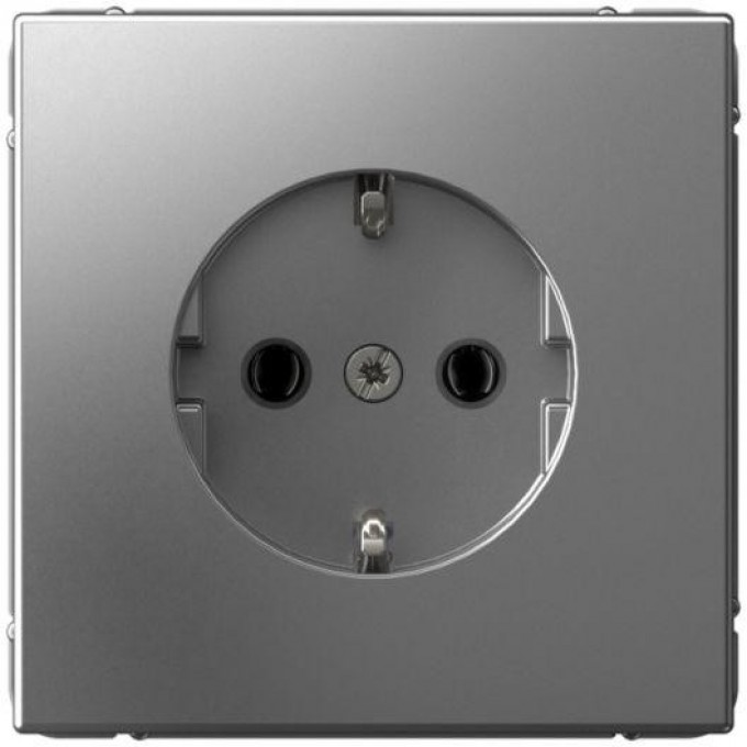 Розетка SCHNEIDER ELECTRIC ARTGALLERY 16А с заземл. механизм сталь SE GAL000943 Розетка SCHNEIDER ELECTRIC ARTGALLERY 16А с заземл. механизм сталь SE GAL000943