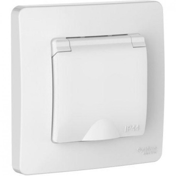 Розетка SCHNEIDER ELECTRIC BLANCA SE 16А IP44 250В с заземление защитные шторки с крышкой белый BLNRS441111 Розетка SCHNEIDER ELECTRIC BLANCA SE 16А IP44 250В с заземление защитные шторки с крышкой белый BLNRS441111