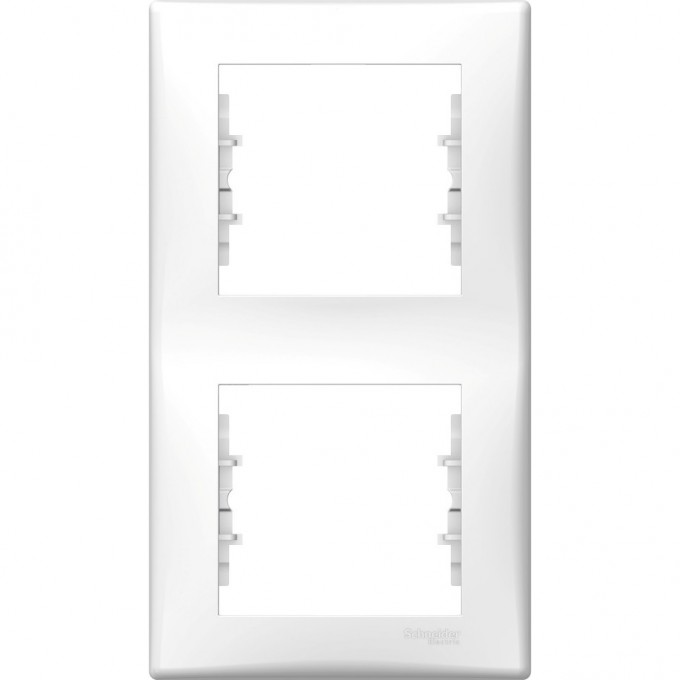 2-постовая рамка SCHNEIDER ELECTRIC SEDNA, вертикальная, БЕЛЫЙ SDN5801121 2-постовая рамка SCHNEIDER ELECTRIC SEDNA, вертикальная, БЕЛЫЙ SDN5801121