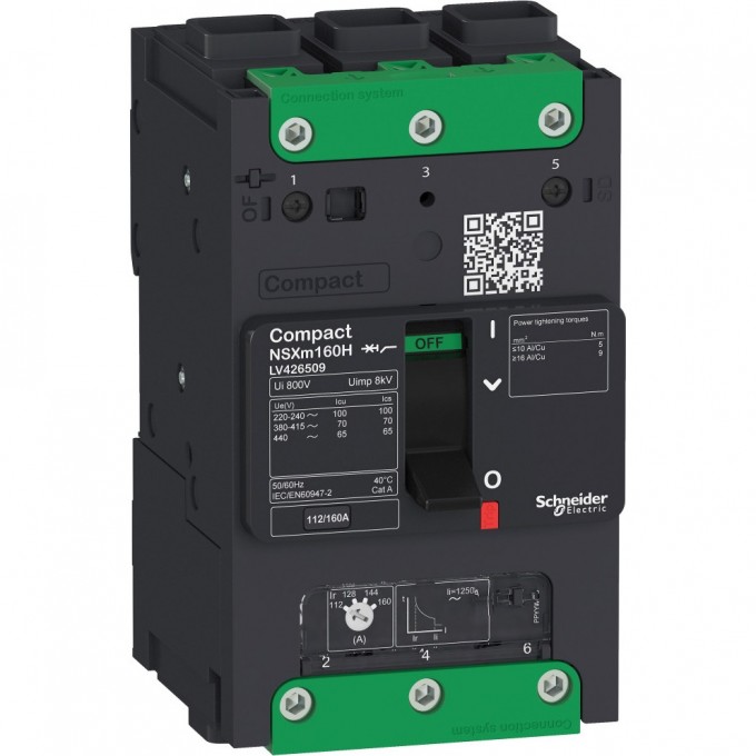 Автоматический выключатель 3P SCHNEIDER ELECTRIC COMPACT NSXm 16kA TM40D Elink LV426103 Автоматический выключатель 3P SCHNEIDER ELECTRIC COMPACT NSXm 16kA TM40D Elink LV426103