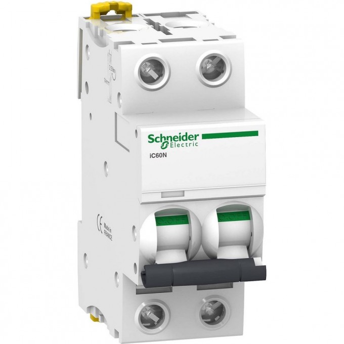 Автоматический выключатель SCHNEIDER ELECTRIC ACTI 9 iC60N 2П 2A B A9F73202 Автоматический выключатель SCHNEIDER ELECTRIC ACTI 9 iC60N 2П 2A B A9F73202
