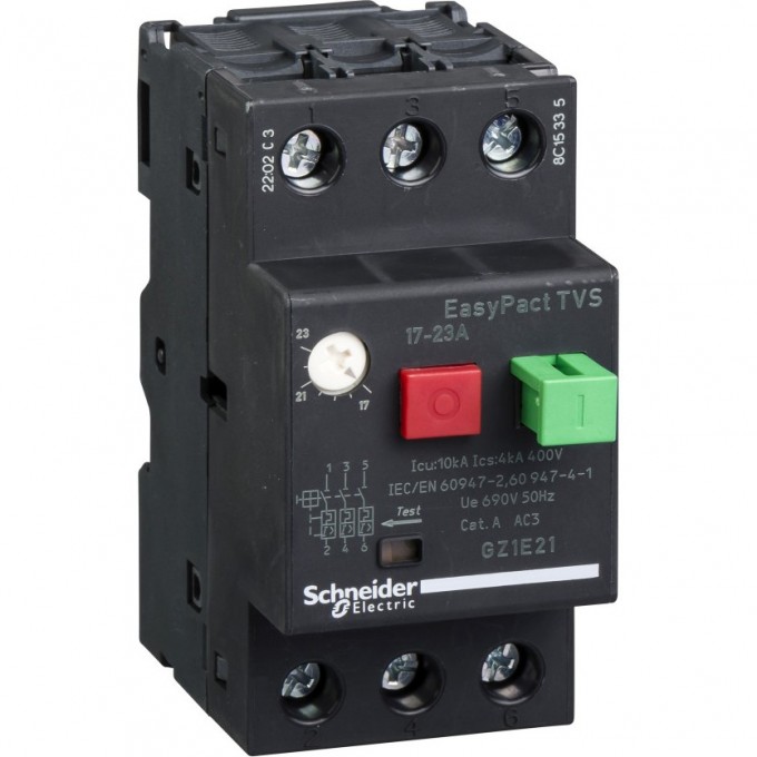 Автоматический выключатель SCHNEIDER ELECTRIC EASYPACT TVS 3Р 17-23A GZ1E21 Автоматический выключатель SCHNEIDER ELECTRIC EASYPACT TVS 3Р 17-23A GZ1E21