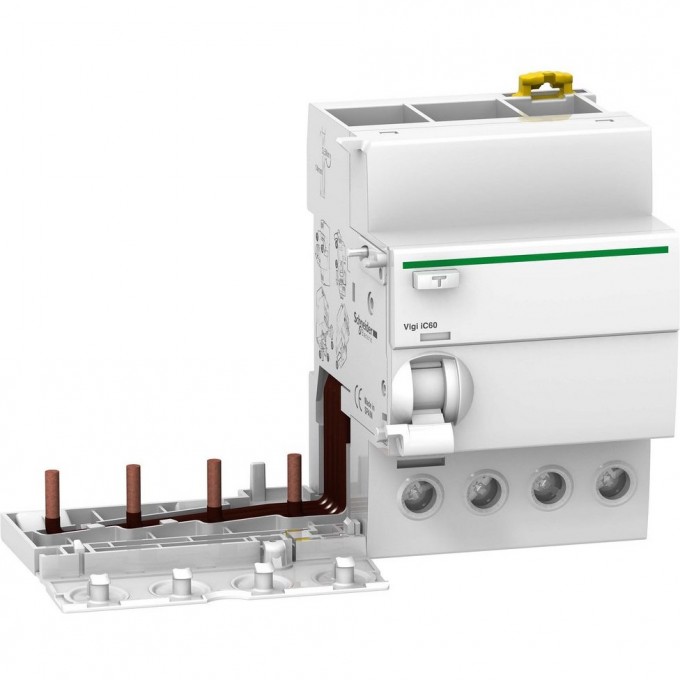 Блок дифференциальной защиты SCHNEIDER ELECTRIC ACTI 9 VIGI iC60 4П 63A 100mA AC-ТИП A9V12463 Блок дифференциальной защиты SCHNEIDER ELECTRIC ACTI 9 VIGI iC60 4П 63A 100mA AC-ТИП A9V12463