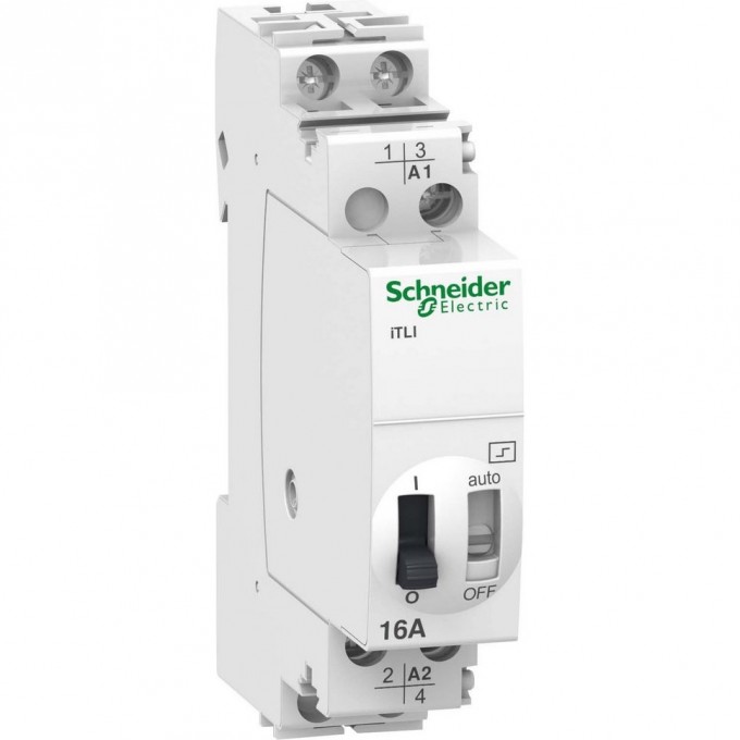 Импульсное реле SCHNEIDER ELECTRIC ACTI 9 iTLI 16A 1НО 1НЗ 230В АС 50-60ГЦ 1 A9C30815 Импульсное реле SCHNEIDER ELECTRIC ACTI 9 iTLI 16A 1НО 1НЗ 230В АС 50-60ГЦ 1 A9C30815