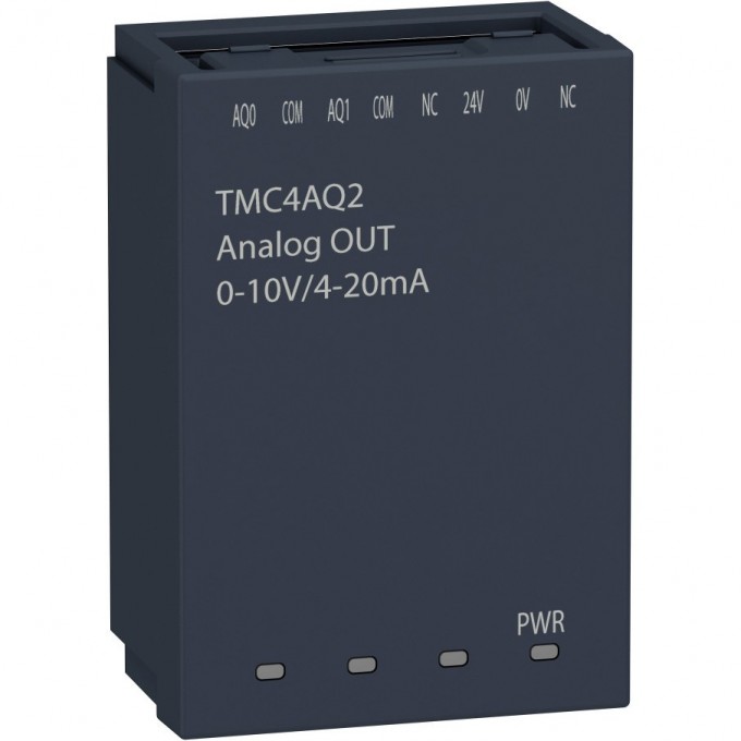 Картридж SCHNEIDER ELECTRIC MODICON M241- 2 аналоговых выхода TMC4AQ2 Картридж SCHNEIDER ELECTRIC MODICON M241- 2 аналоговых выхода TMC4AQ2