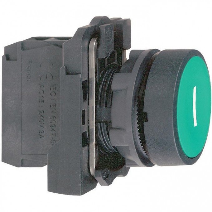 Кнопка 22мм SCHNEIDER ELECTRIC HARMONY XB5 зеленая с возвратом XB5AA3311 Кнопка 22мм SCHNEIDER ELECTRIC HARMONY XB5 зеленая с возвратом XB5AA3311
