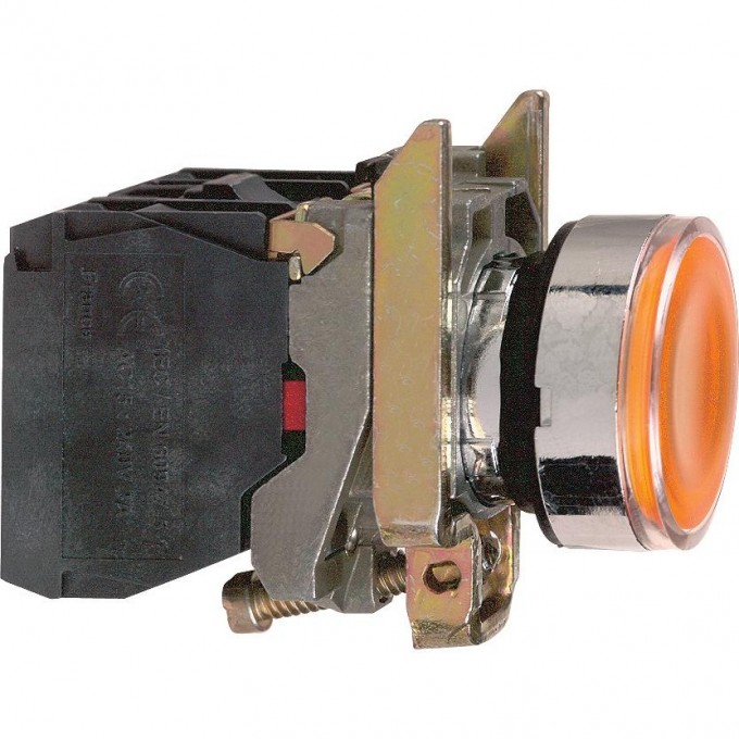 Кнопка с возвратом, с подсветкой, SCHNEIDER ELECTRIC HARMONY XB4 22ММ 230-240В XB4BW35M5 Кнопка с возвратом, с подсветкой, SCHNEIDER ELECTRIC HARMONY XB4 22ММ 230-240В XB4BW35M5