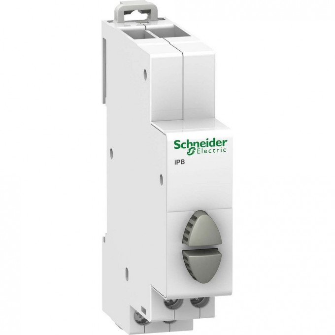 Кнопка управления SCHNEIDER ELECTRIC ACTI9 iPB серая/серая 1НО/1НО A9E18035 Кнопка управления SCHNEIDER ELECTRIC ACTI9 iPB серая/серая 1НО/1НО A9E18035