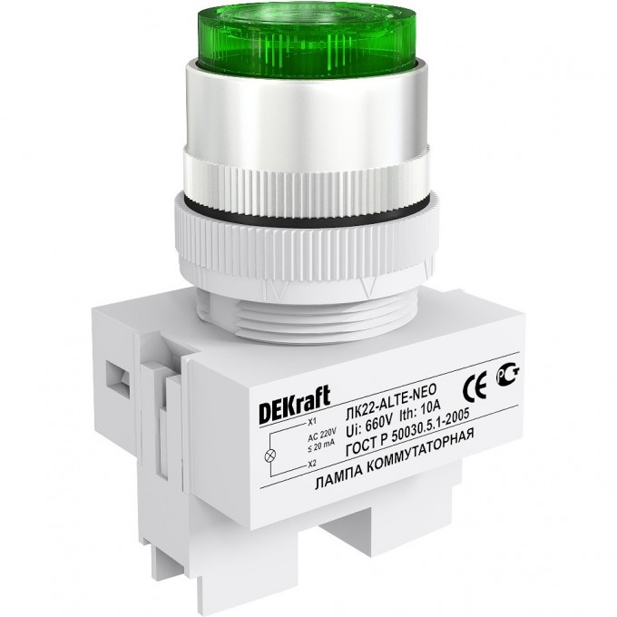 Лампа сигнальная SCHNEIDER ELECTRIC DEKRAFT ALTE ?22 мм Цвет:ЗЕЛЕНЫЙ неон 220В ЛK-22 25007DEK Лампа сигнальная SCHNEIDER ELECTRIC DEKRAFT ALTE ?22 мм Цвет:ЗЕЛЕНЫЙ неон 220В ЛK-22 25007DEK