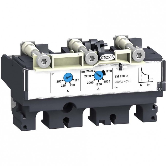 Расцепитель SCHNEIDER ELECTRIC TM200D для ComPact NSX 250 термомагнитный, 200 A, 3П3Т LV431431 Расцепитель SCHNEIDER ELECTRIC TM200D для ComPact NSX 250 термомагнитный, 200 A, 3П3Т LV431431